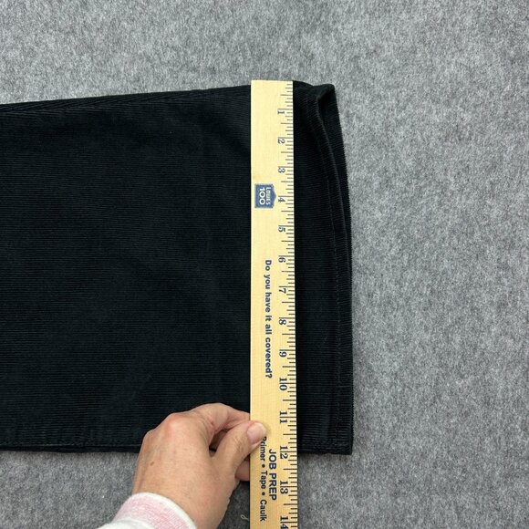 Levi's Ribcage Bell Flare High Waist Corduroy Pants Women's Size 26 Black NWT - Picture 14 of 15